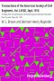 [Gutenberg 42149] • Transactions of the American Society of Civil Engineers, Vol. LXVIII, Sept. 1910 / The New York Tunnel Extension of the Pennsylvania Railroad. / The North River Tunnels. Paper No. 1155